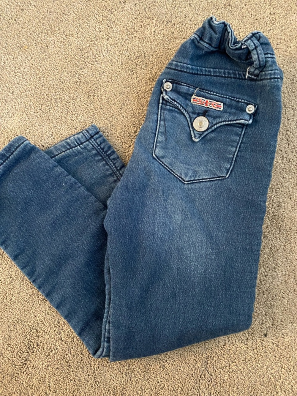 Hudson Jeans Girls' Classic Blue Skinny Jeans